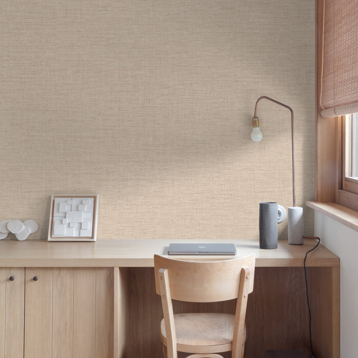 Galerie Concept Rough Textile Beige Wallpaper CO1016