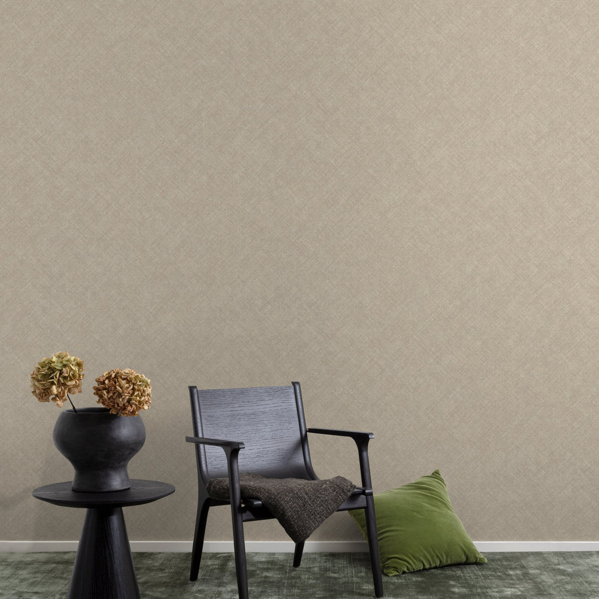 Galerie Concept Graphic Concrete Brown Wallpaper CO1104