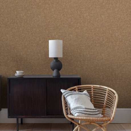 Galerie Concept Concrete Plain Brown Wallpaper CO1204
