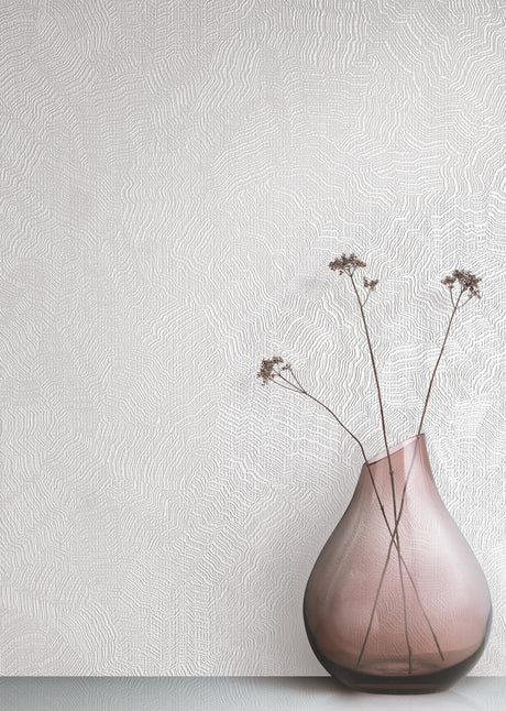 York COD0516N Aura White Wallpaper