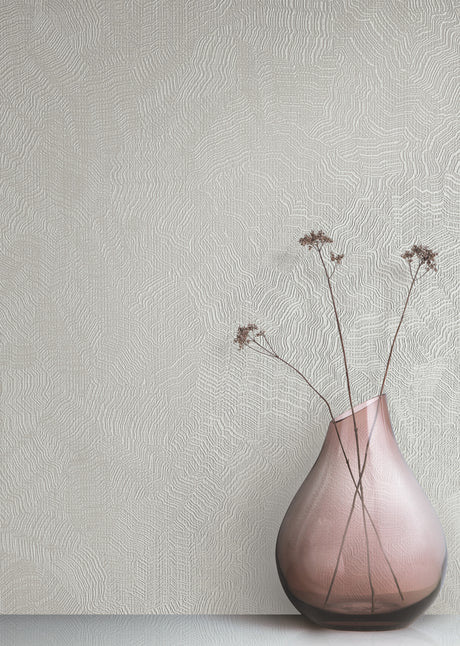 York COD0519N Aura White Wallpaper