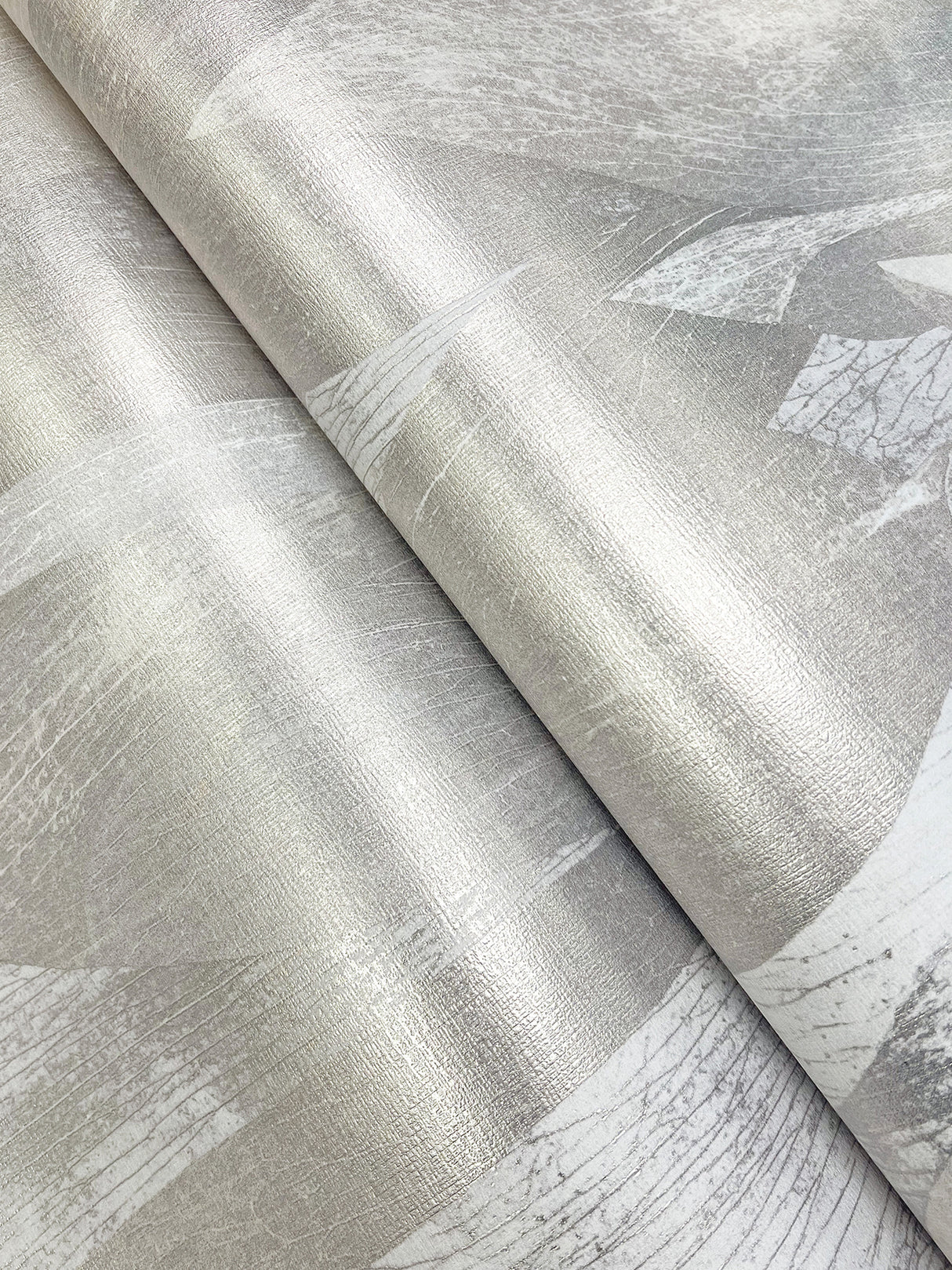 Candice Olson COD0601 Shimmering Canopy Light Grey Botanical Wallpaper