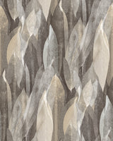 Candice Olson COD0603 Shimmering Canopy Charcoal Botanical Wallpaper