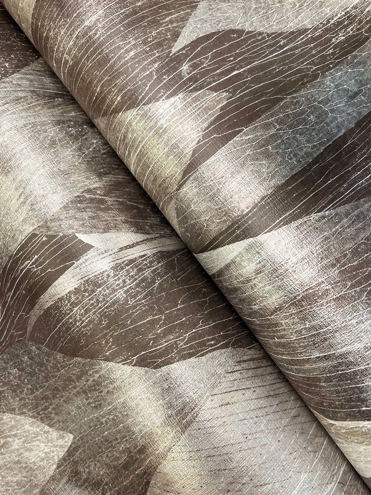 Candice Olson COD0603 Shimmering Canopy Charcoal Botanical Wallpaper