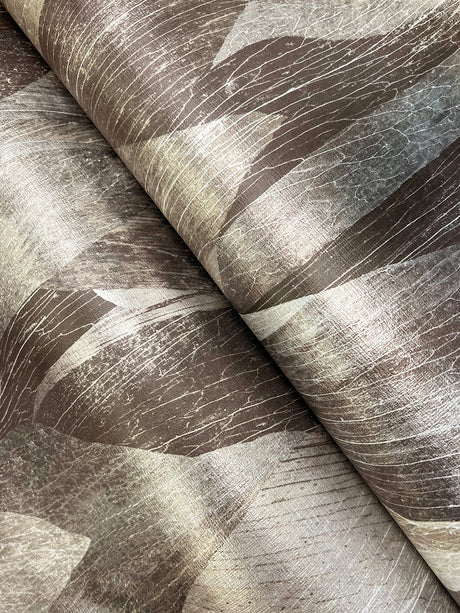 Candice Olson COD0603 Shimmering Canopy Charcoal Botanical Wallpaper