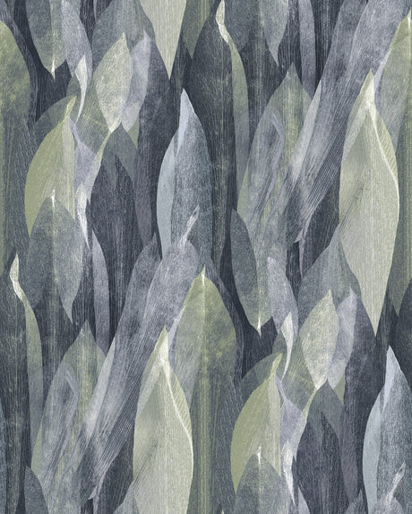 Candice Olson COD0604 Shimmering Canopy Indigo Botanical Wallpaper