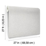 Candice Olson COD0605N Tide Water Light Grey Textured Wallpaper