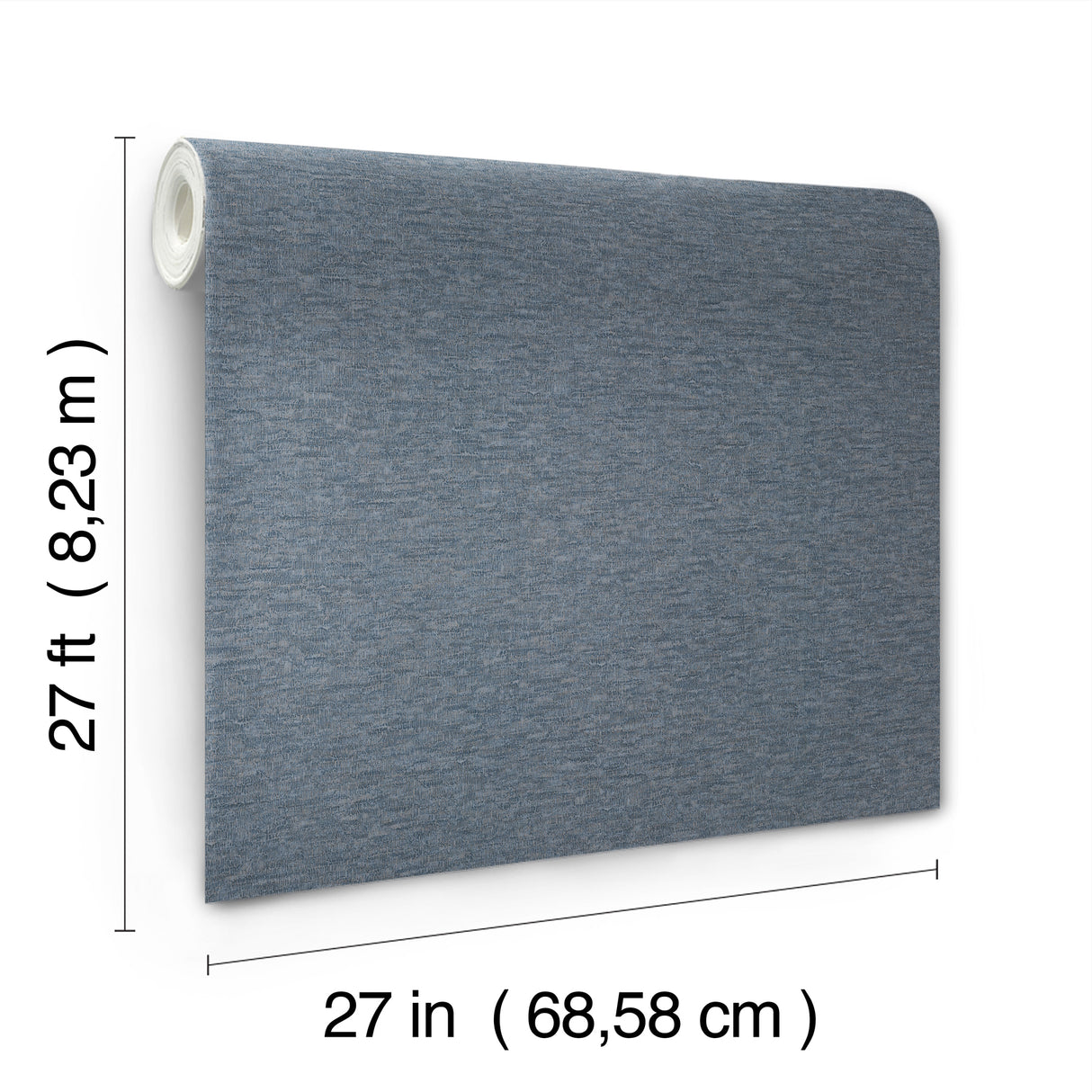 Candice Olson COD0606 Tide Water Dark Blue Textured Wallpaper