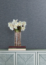 Candice Olson COD0606 Tide Water Dark Blue Textured Wallpaper