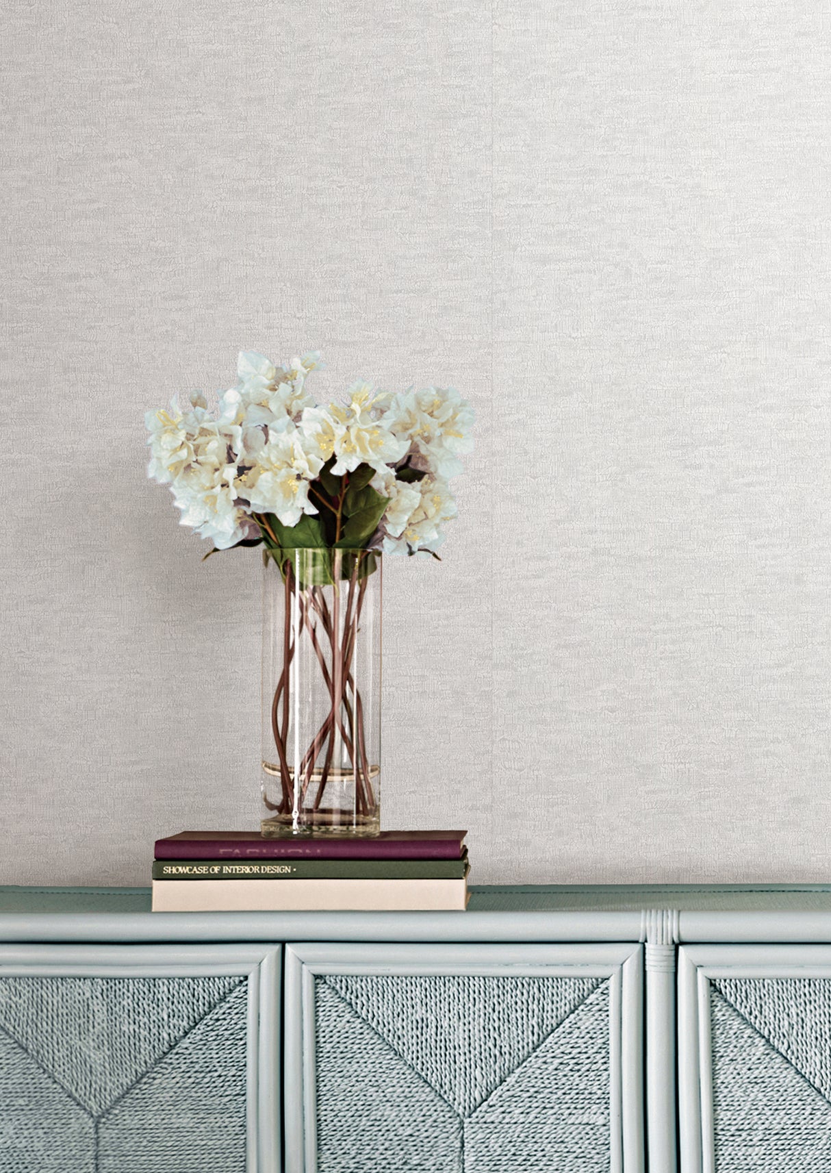Candice Olson COD0607N Tide Water Dove Textured Wallpaper
