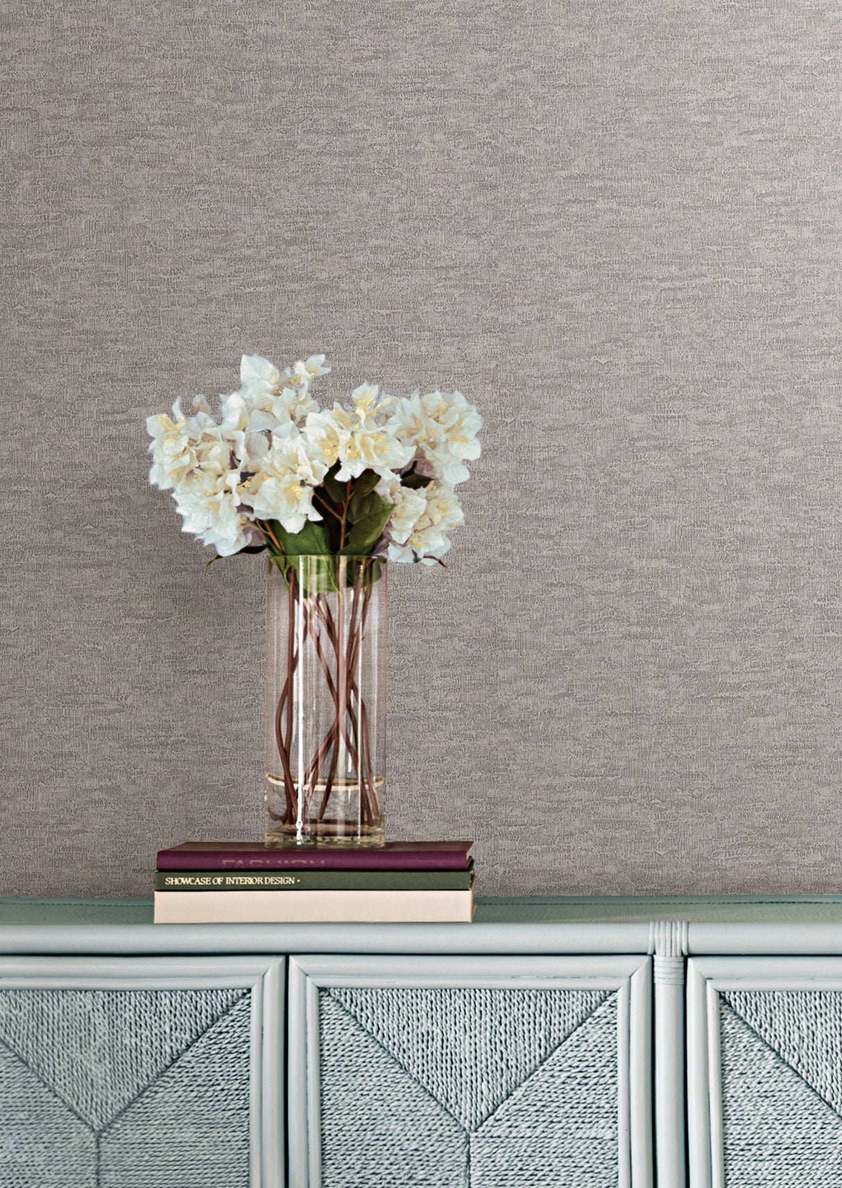 Candice Olson COD0608 Tide Water Grey Textured Wallpaper