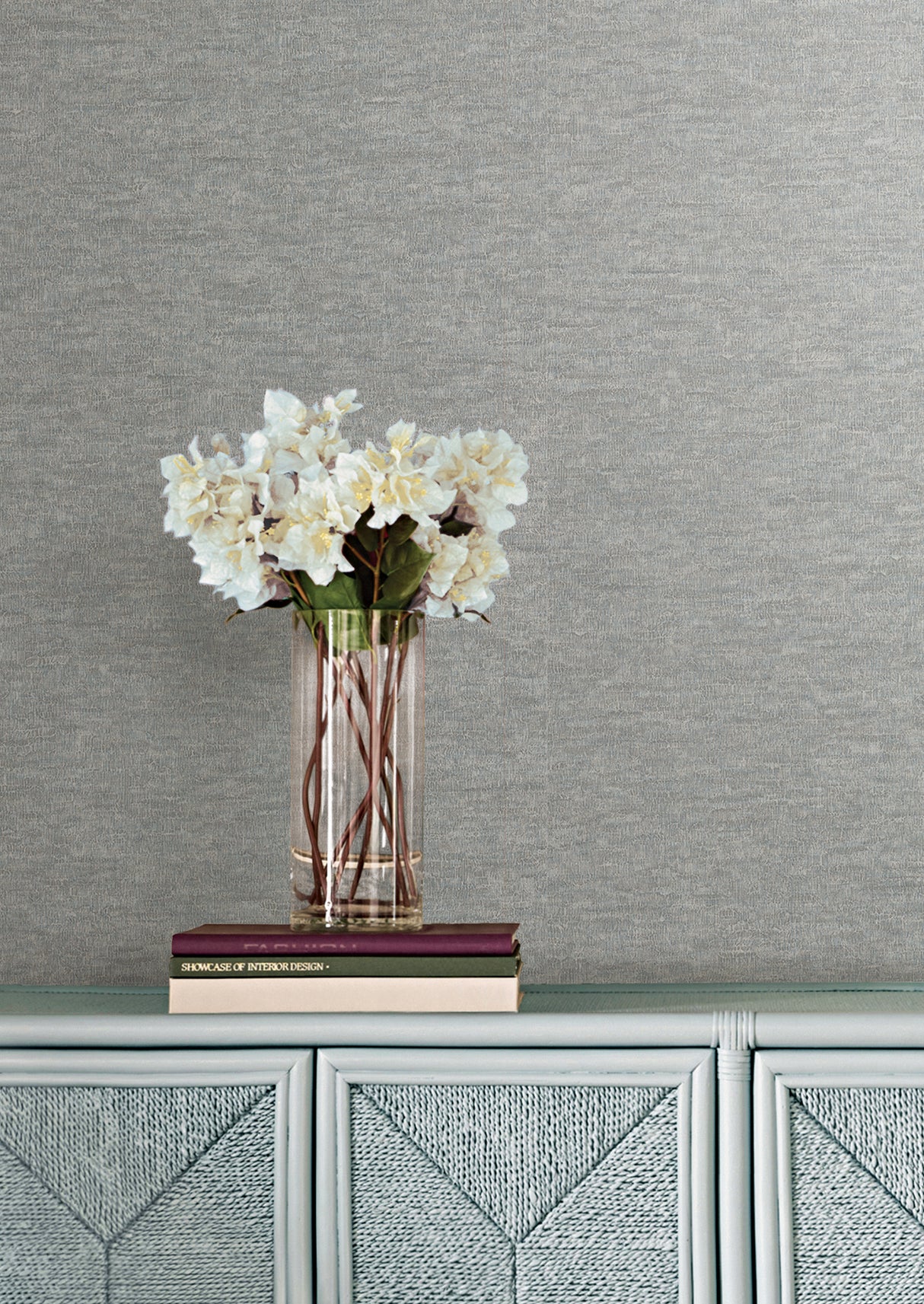 Candice Olson COD0609N Tide Water Aqua Textured Wallpaper