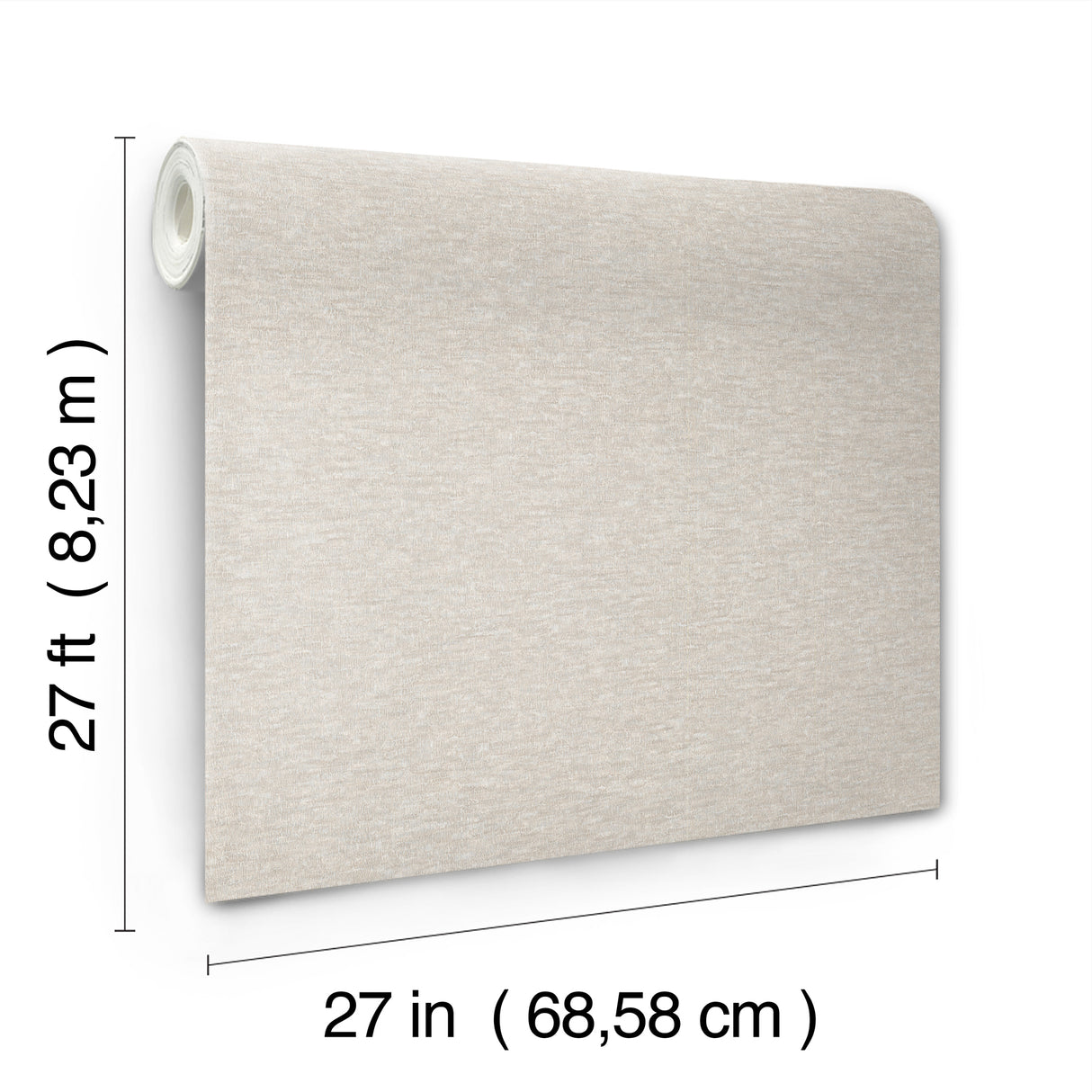 Candice Olson COD0611N Tide Water Taupe Textured Wallpaper