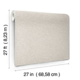 Candice Olson COD0611N Tide Water Taupe Textured Wallpaper