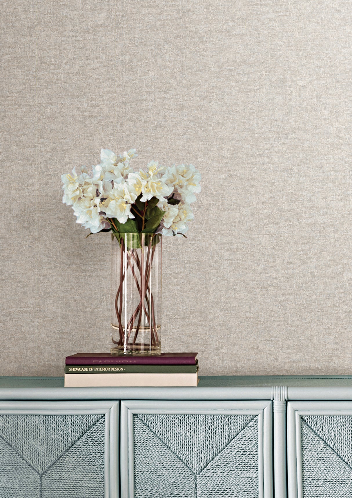 Candice Olson COD0611N Tide Water Taupe Textured Wallpaper