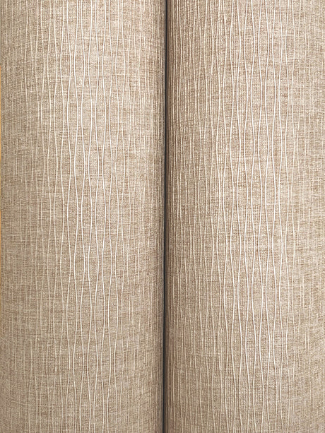 Candice Olson COD0617 Ripple Effect Light Brown Petite Ogee Wallpaper