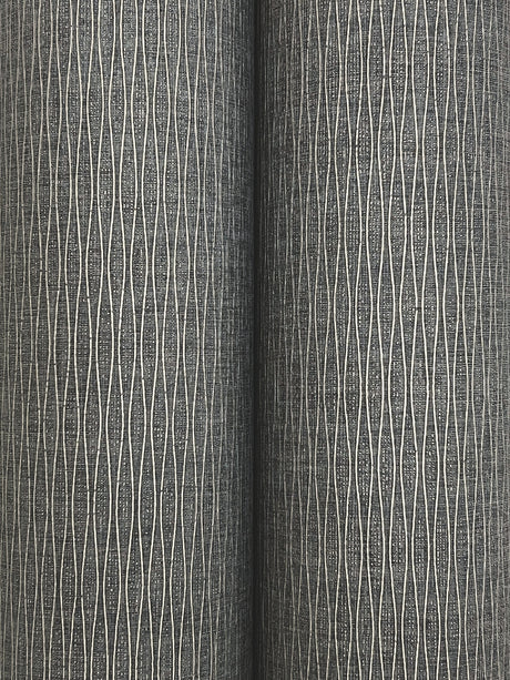 Candice Olson COD0620 Ripple Effect Slate Petite Ogee Wallpaper