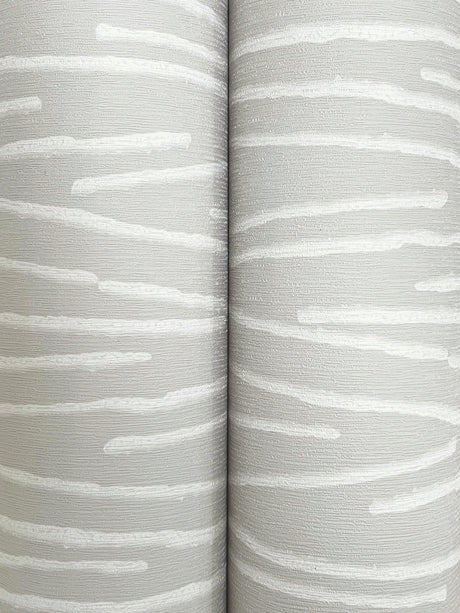 Candice Olson COD0623 Foundations Grey Striated Wallpaper