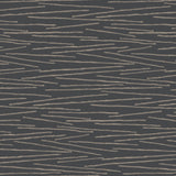 Candice Olson COD0624 Foundations Charcoal Striated Wallpaper