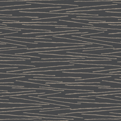 Candice Olson COD0624 Foundations Charcoal Striated Wallpaper