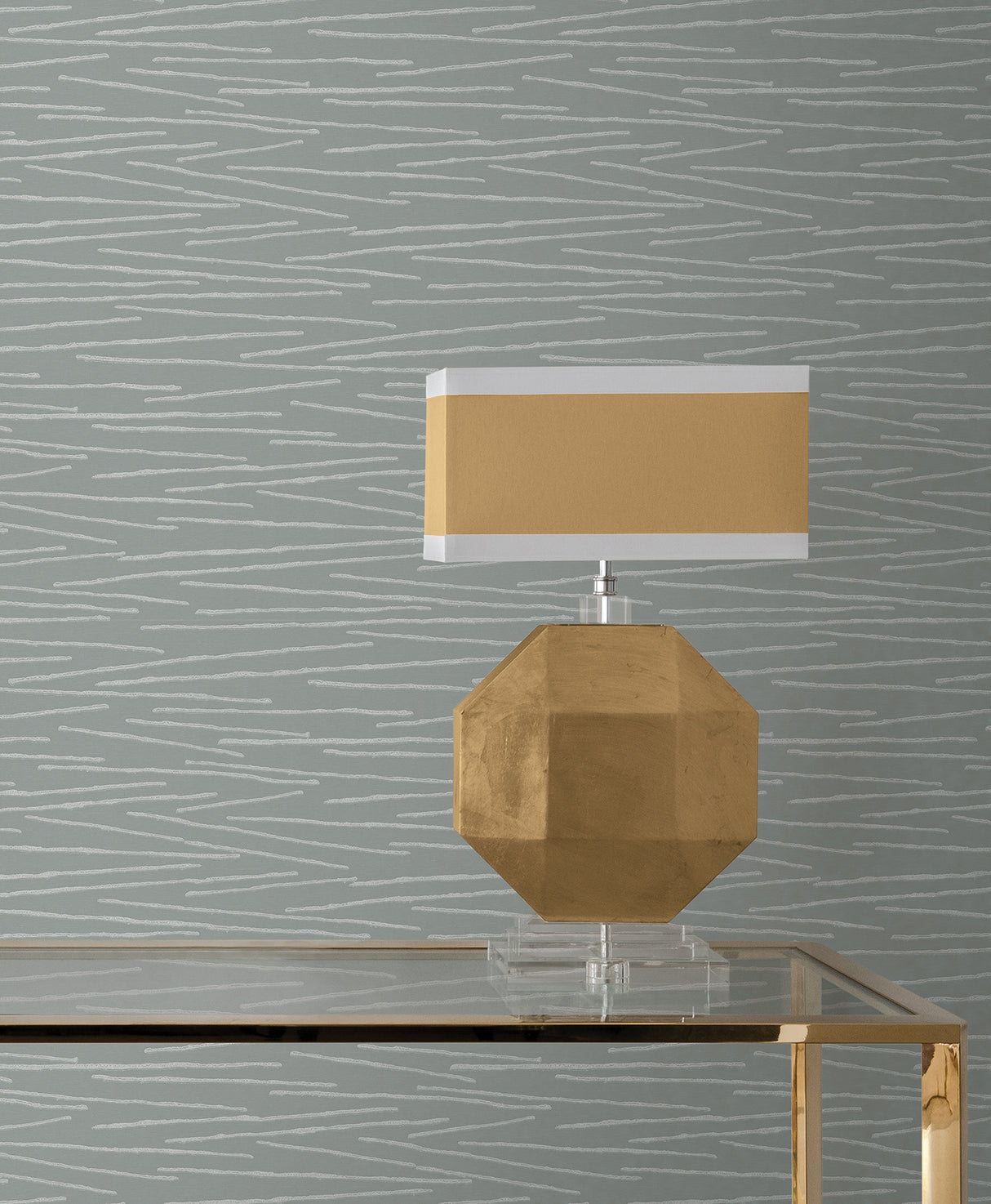 Candice Olson COD0625 Foundations Light Blue Striated Wallpaper