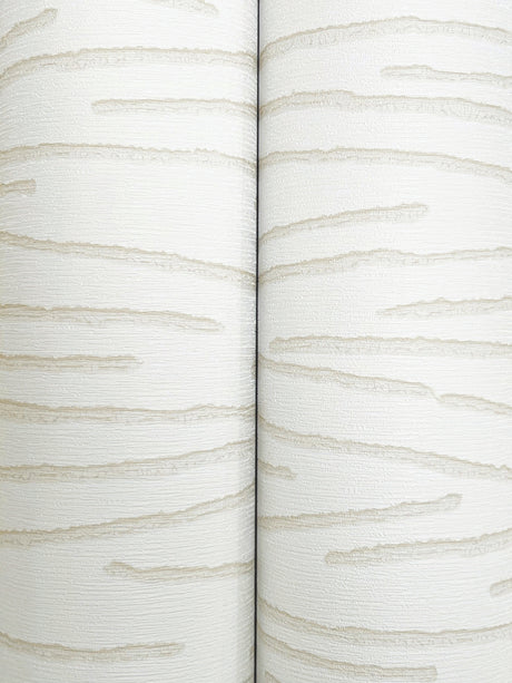 Candice Olson COD0627 Foundations White Striated Wallpaper