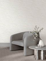 Candice Olson COD0627 Foundations White Striated Wallpaper