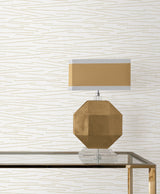 Candice Olson COD0627 Foundations White Striated Wallpaper