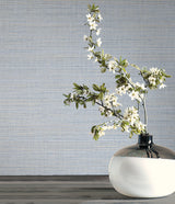 Candice Olson COD0630 Drift Weave Blue Textured Wallpaper