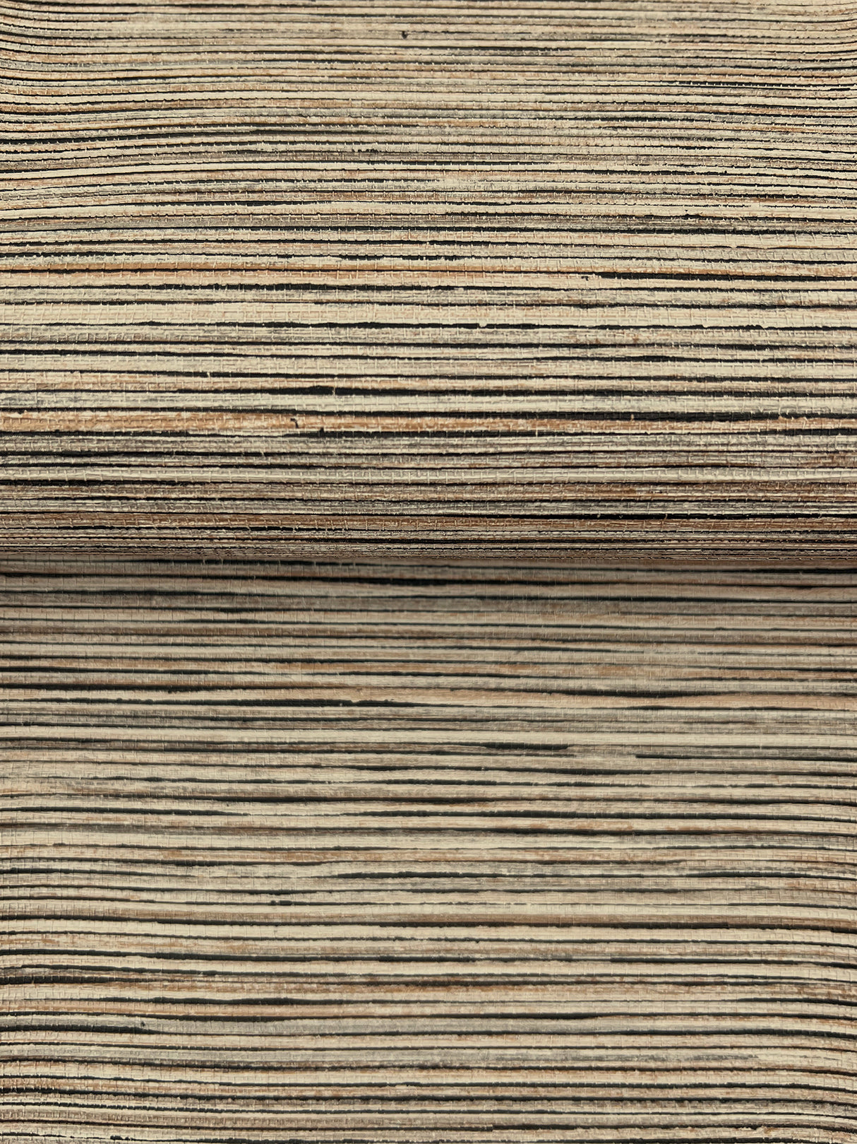 Candice Olson COD0634N Stacked Bamboo Chestnut Stripe Wallpaper