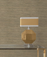Candice Olson COD0634 Stacked Bamboo Chestnut Stripe Wallpaper