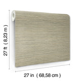 Candice Olson COD0637 Stacked Bamboo Moss Stripe Wallpaper