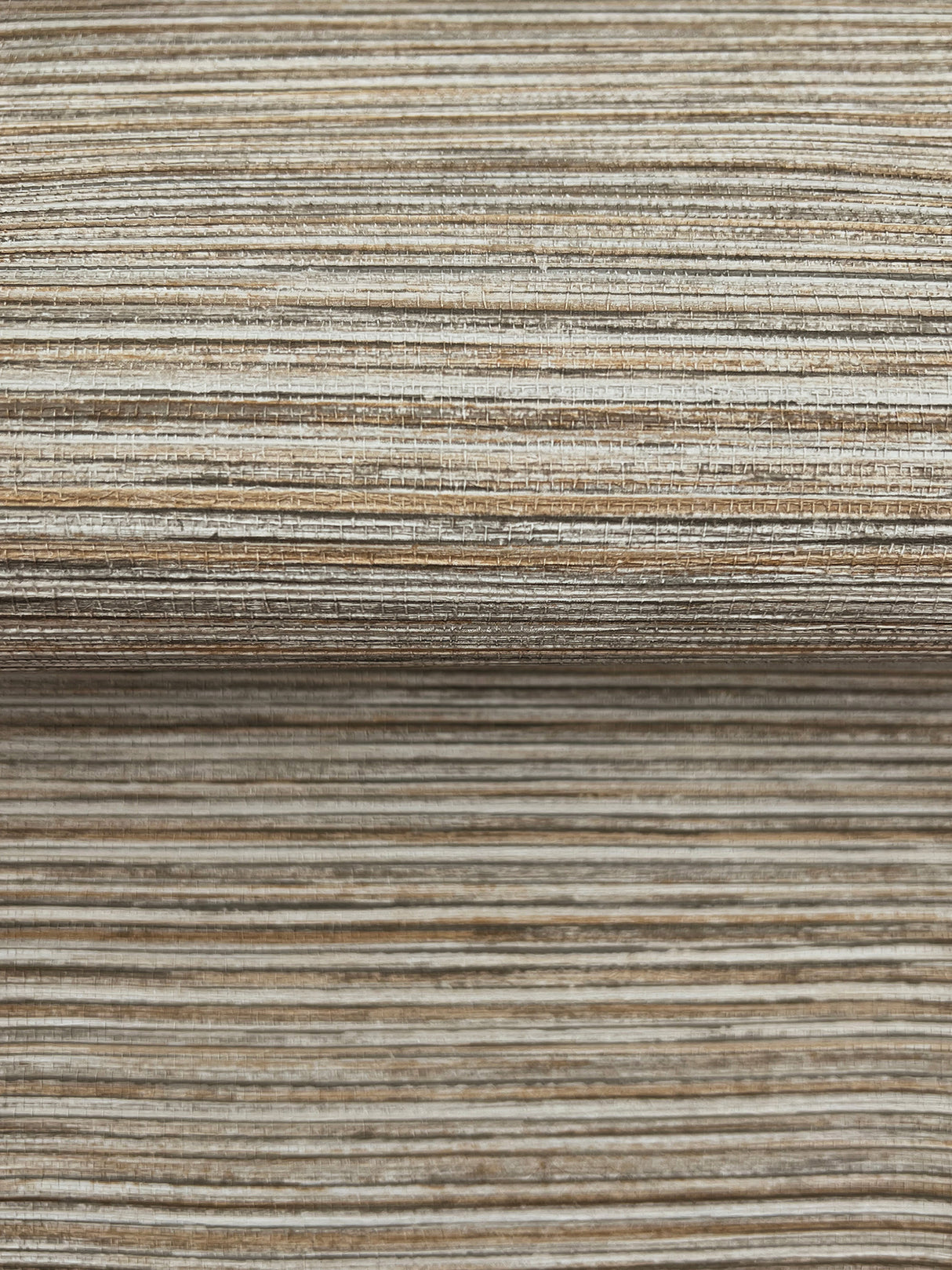 Candice Olson COD0638 Stacked Bamboo Light Brown Stripe Wallpaper
