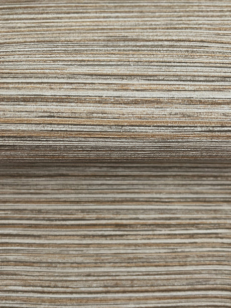 Candice Olson COD0638 Stacked Bamboo Light Brown Stripe Wallpaper