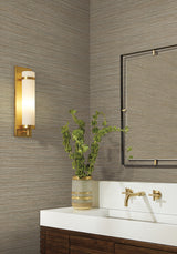 Candice Olson COD0638 Stacked Bamboo Light Brown Stripe Wallpaper