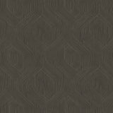Candice Olson COD0639 Infinity Chocolate Ogee Wallpaper
