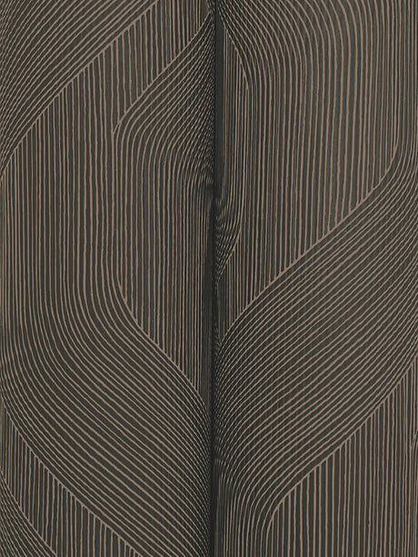 Candice Olson COD0639 Infinity Chocolate Ogee Wallpaper