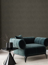 Candice Olson COD0639 Infinity Chocolate Ogee Wallpaper