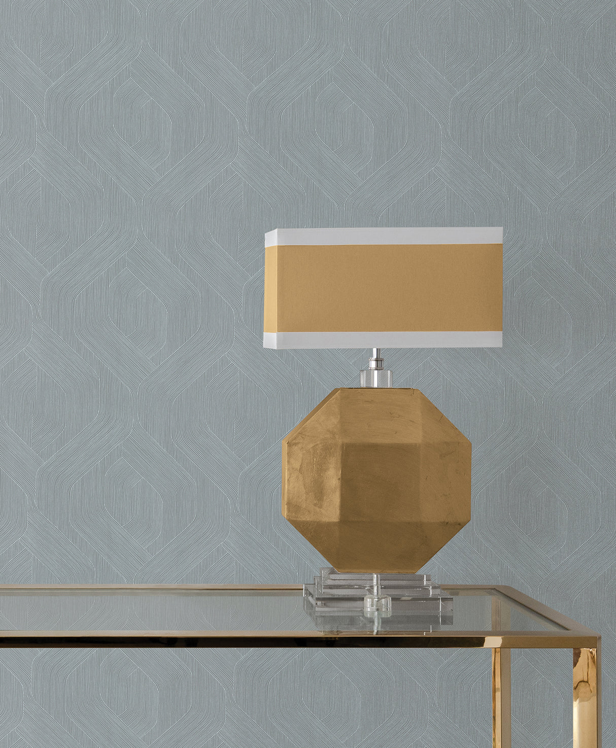 Candice Olson COD0641 Infinity Slate Ogee Wallpaper
