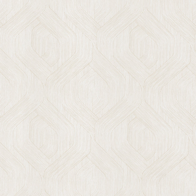 Candice Olson COD0642 Infinity Cream Ogee Wallpaper