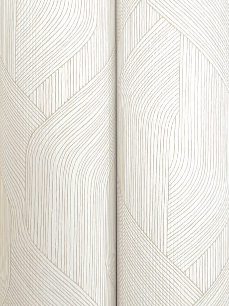 Candice Olson COD0642 Infinity Cream Ogee Wallpaper