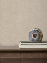 Candice Olson COD0643 Loominosity Taupe Faux Linen Wallpaper