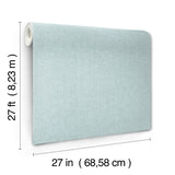 Candice Olson COD0644N Loominosity Light Blue Faux Linen Wallpaper