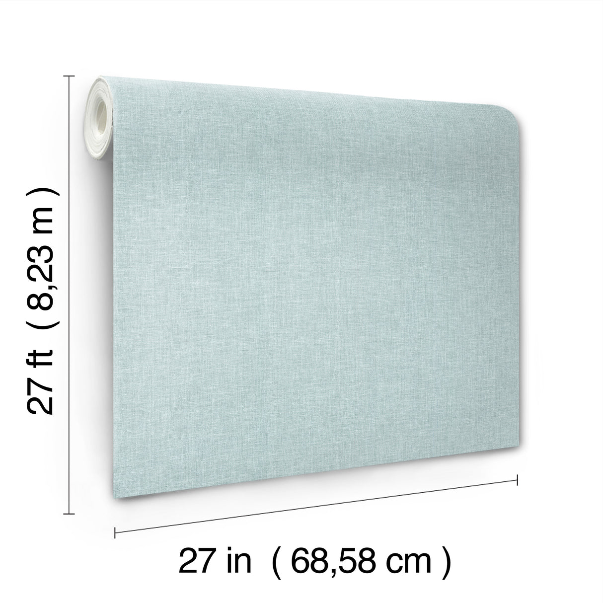 Candice Olson COD0644 Loominosity Light Blue Faux Linen Wallpaper