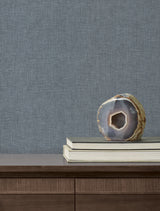 Candice Olson COD0646N Loominosity Slate Faux Linen Wallpaper