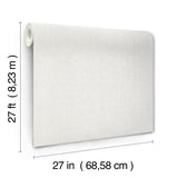 Candice Olson COD0647 Loominosity White Faux Linen Wallpaper