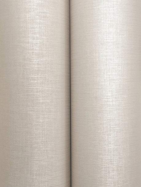 Candice Olson COD0648 Loominosity Champagne Faux Linen Wallpaper