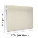 Candice Olson COD0648 Loominosity Champagne Faux Linen Wallpaper