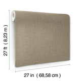 Candice Olson COD0650N Loominosity Neutral Faux Linen Wallpaper