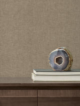 Candice Olson COD0650N Loominosity Neutral Faux Linen Wallpaper